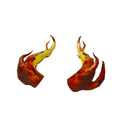 Design the color demon red
