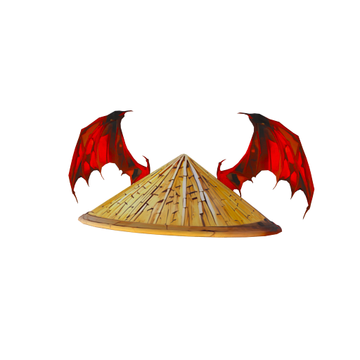 design - asian bamboo hat wit by m8py