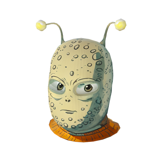 Design alien green high qua