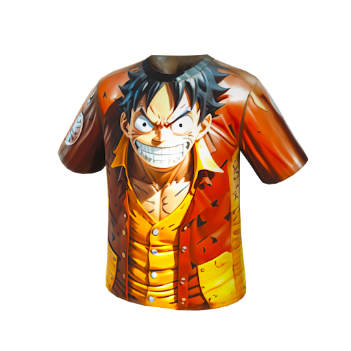 Design the evil luffy