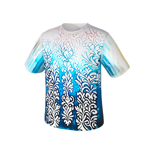 Design Blue shirt

