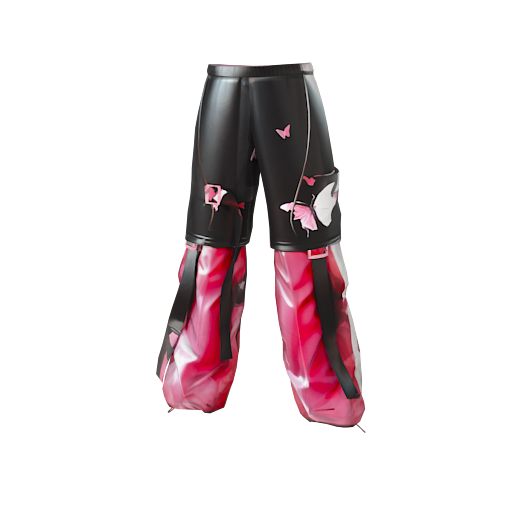 design - Black with pink butt by Salsabeel