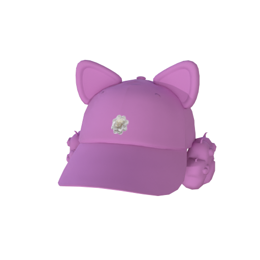 Design Flower Pink Hat