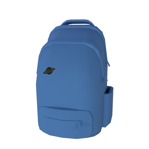 Design Blue Backpack UFO