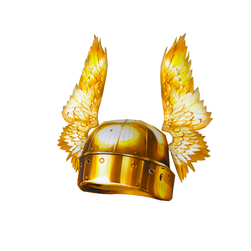 Design gold angel wings gol