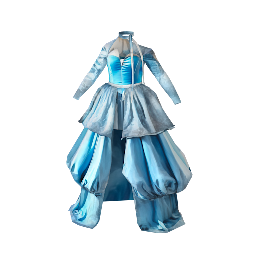 Design Cute blue Cinderella