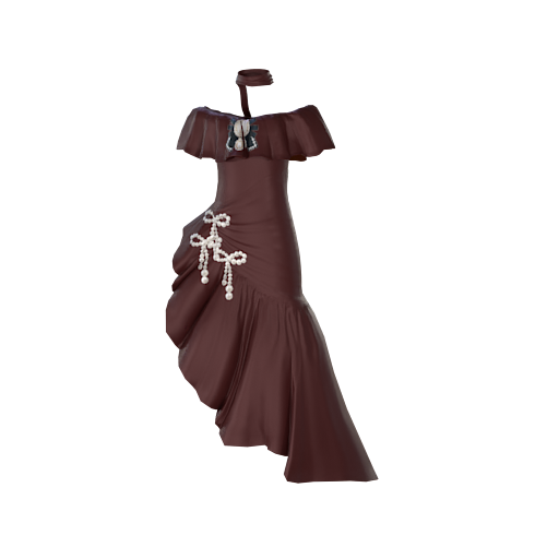 Design red blood dress