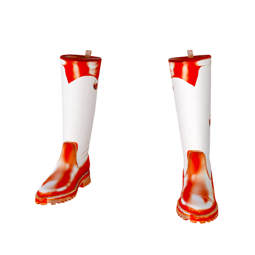 Design sailor moon red boot