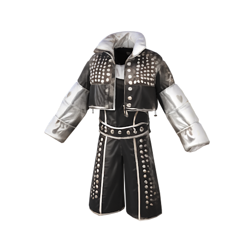 Design a punk themed black 