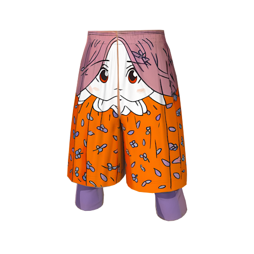 Design Purple tights orange