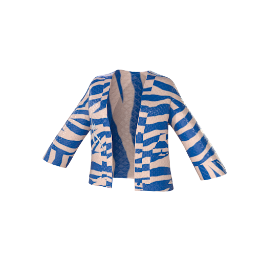 Design Blue zebra