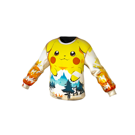 Design Pikachu sweat shirt 