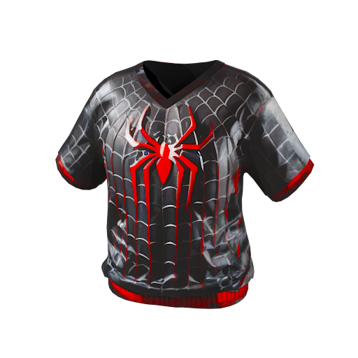 Design A dark black spider 