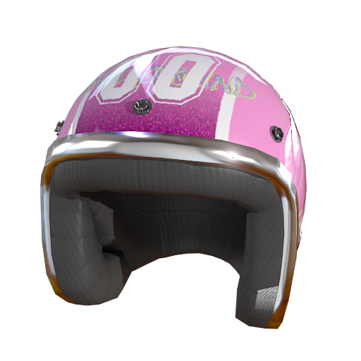 Design Pink Racing Helmet