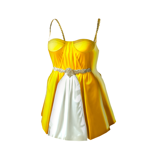 Design White flwoer yellow