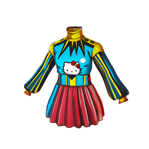 Design Hello kitty outfit 