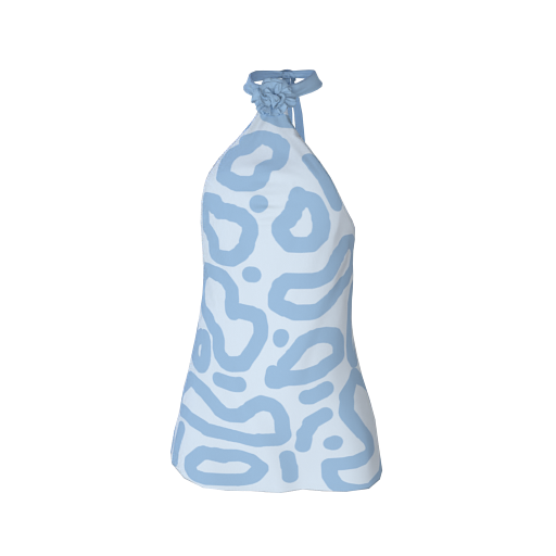 Design blue tiger