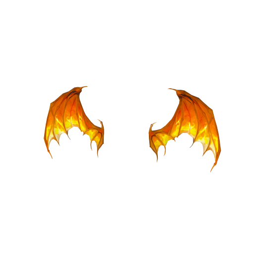 Design Fire Dragon Wings