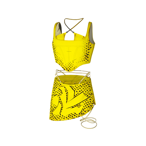 Design White Yellow