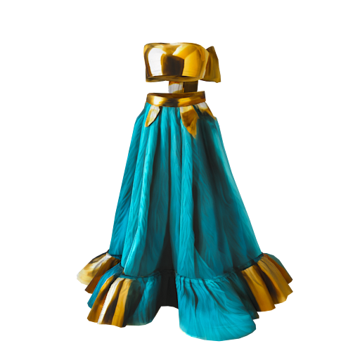 Design teal and gold colour