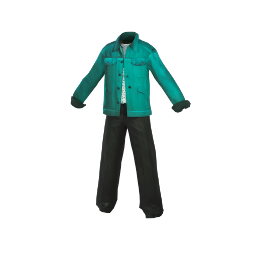 Design green spiral black o