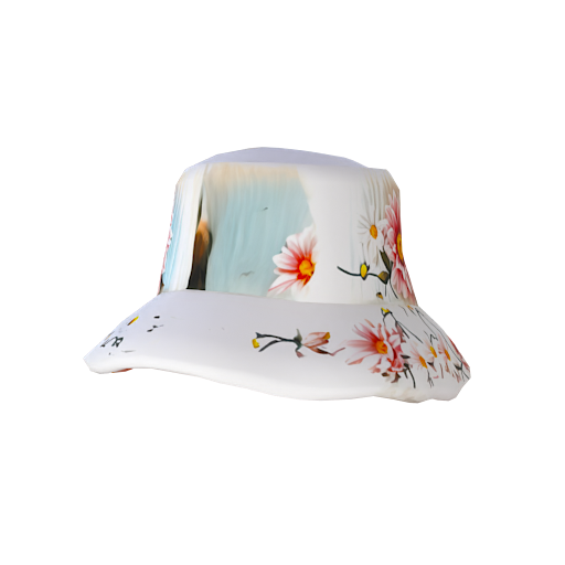 design - White with pink flow by Salsabeel