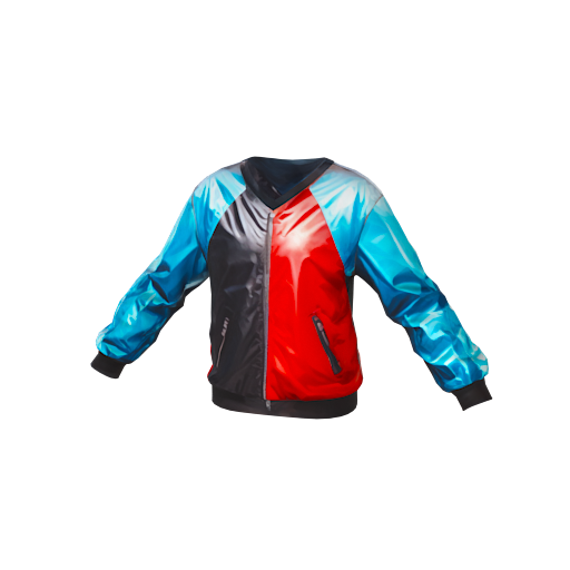 design - A red blue black jac by Professor