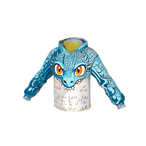 Design Blue Dragons Fight 