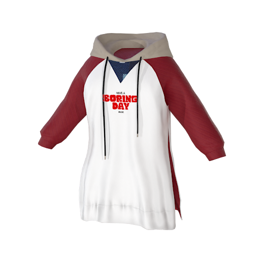 Design over sized hoodie