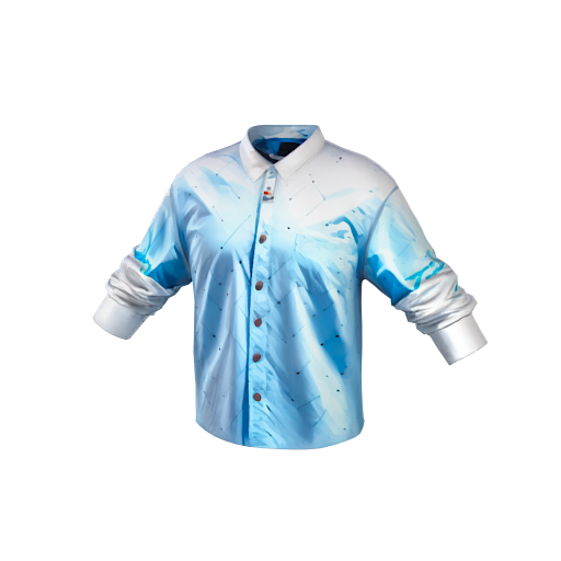 design - A light blue buttonu by hamzajh