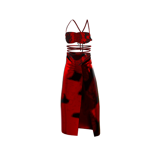 design-Red Dress by Grald