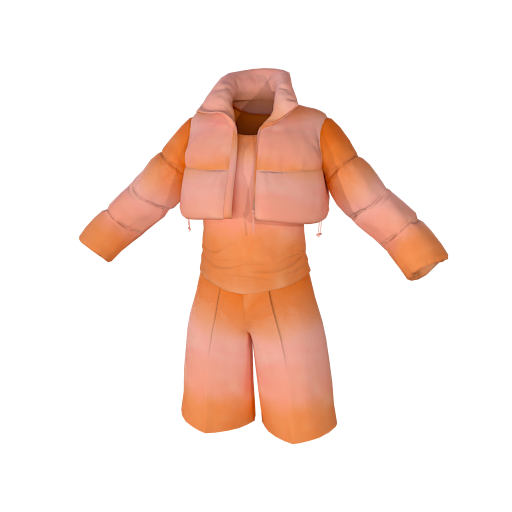 Design puff jacket