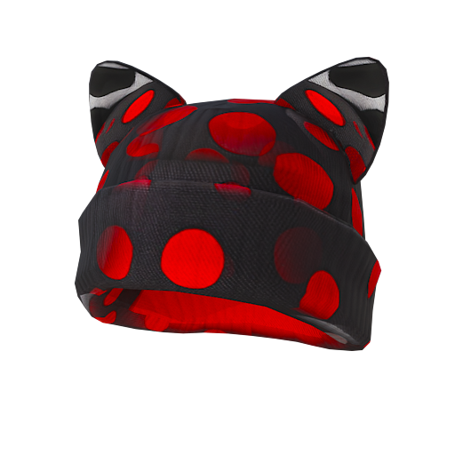 design - a black beanie with  by NICOGA