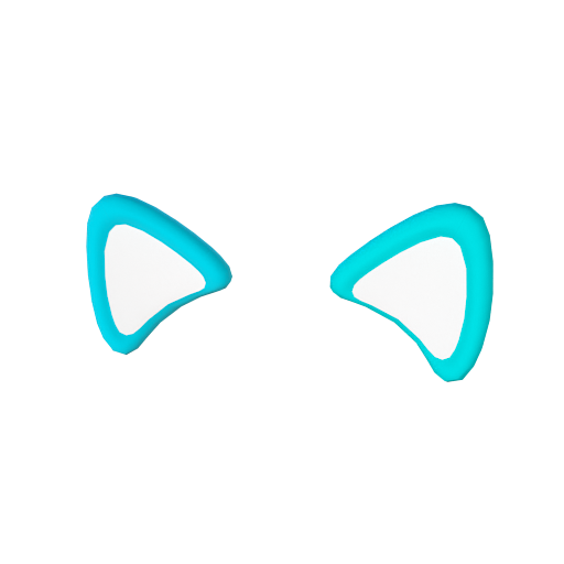 ALTAVA - Design : cyan cat ears by Cyancatty