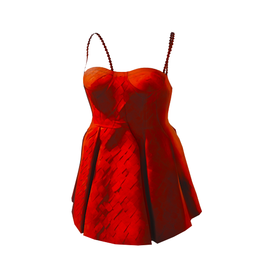 Design red dress

