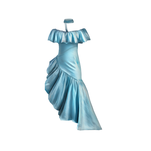 Design fancy lightblue dres