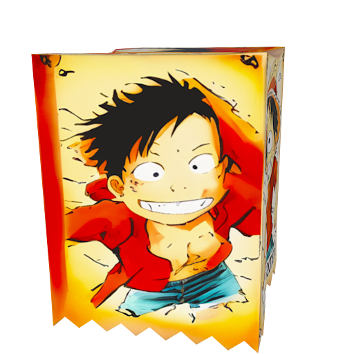 Design luffy wanted poster 