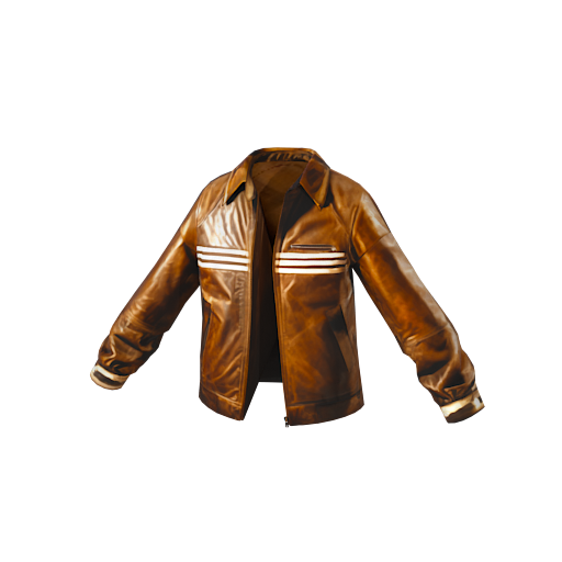 Design Brown leather jacket