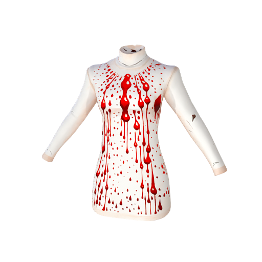 Design full white dress on 