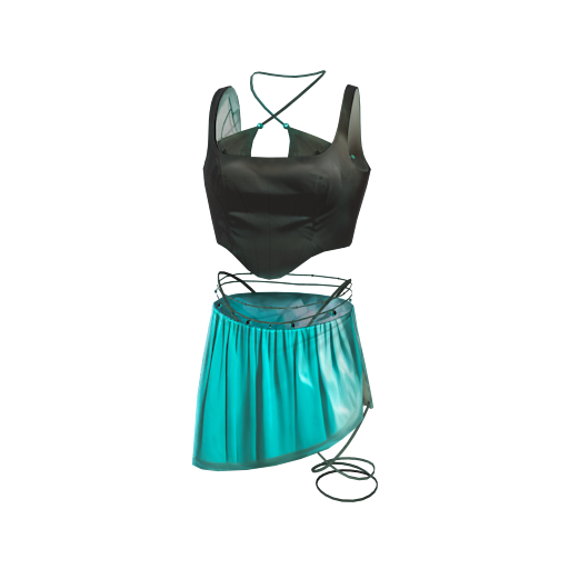 Design a green and black kp