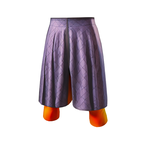 Design Purple skirt orange 