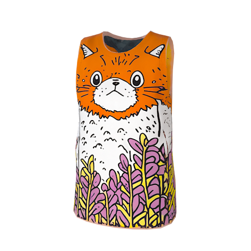 Design Lakers 24 orange wit