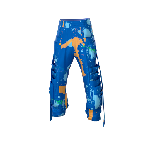 Design Blue pant