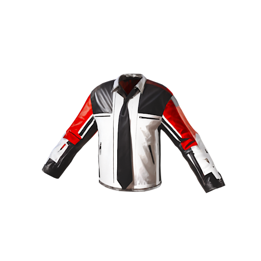 design-cyberpunk red white  by LenOfThis
