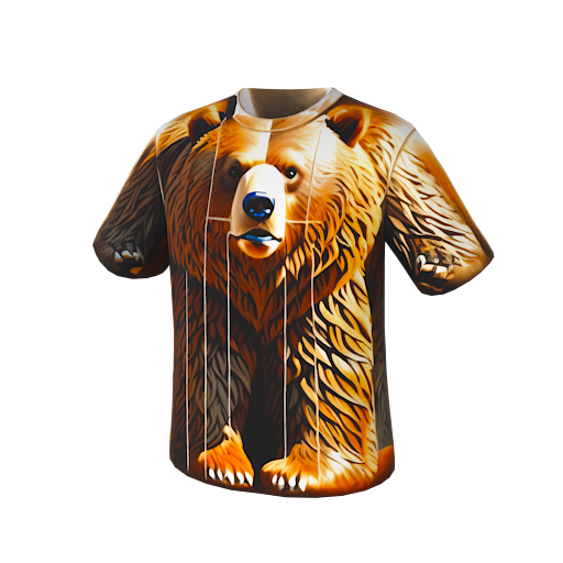 Design Um filhote de urso m