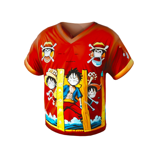 ALTAVA - Design : Monkey D Luffy Cloth by Abdulmoiz