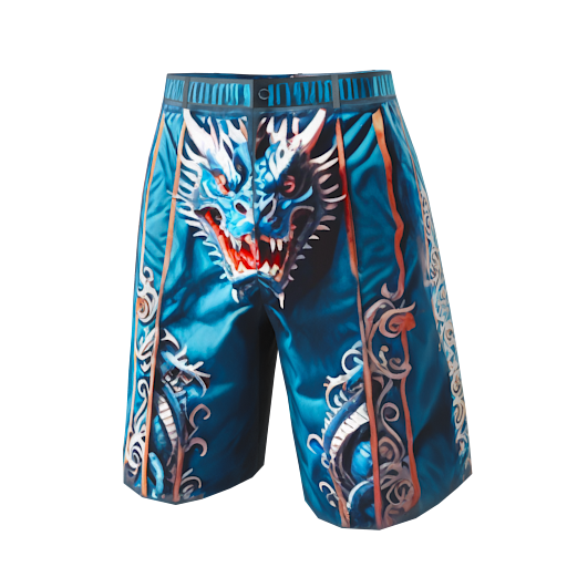 Design Blue Pants with four