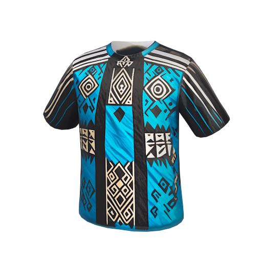 Design NAGI BLUE AND BLACK 