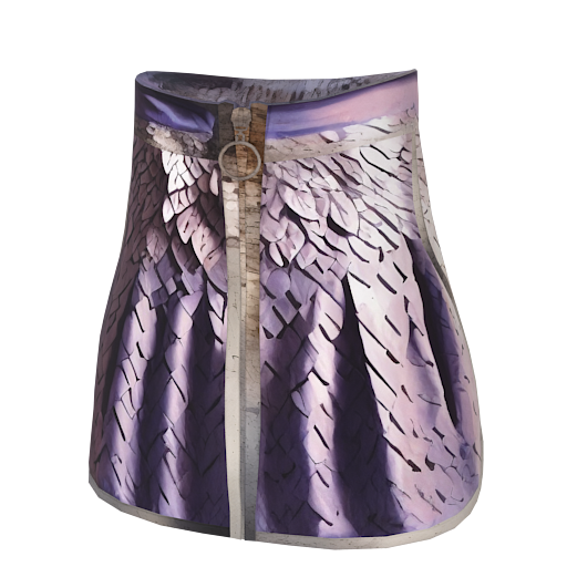 design-Purple skirt by MateobLoxyha