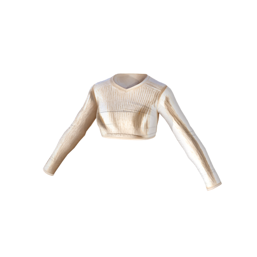 design - Light knit cropped b by momoayase